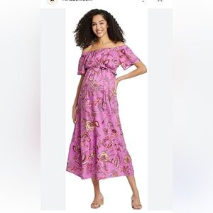 Isabel NWT Floral Maternity Dress - size L
